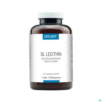 Sie sehen eine Packung Lecithin 3l Granulat Life Light 350g, Produktbild: 02 Lecithin 3l Granulat Life Light 350g, A-Nr.: 2480926 - 02