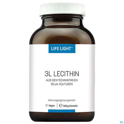 Sie sehen eine Packung Lecithin 3l Granulat Life Light 350g, Produktbild: 03 Lecithin 3l Granulat Life Light 350g, A-Nr.: 2480926 - 03