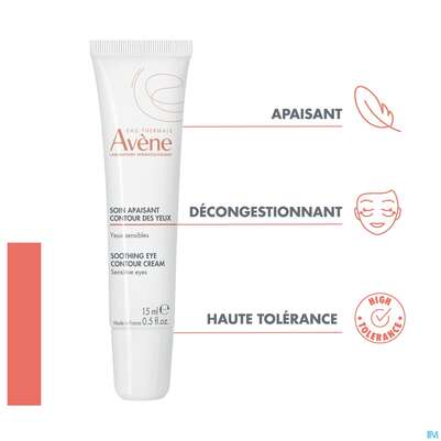 Avene Basislinie Beruhigende Augencreme 15ml, A-Nr.: 5961394 - 19