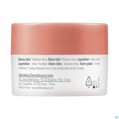 Sie sehen eine Packung Avene Basislinie Feuchtigkeitsspendender Lippenbalsam Tiege 10ml, Produktbild: 07 Avene Basislinie Feuchtigkeitsspendender Lippenbalsam Tiege 10ml, A-Nr.: 5939727 - 07