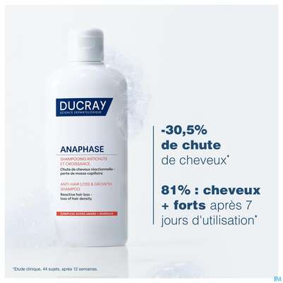 Shampoon Ducray Anaphase Haarausfall Temporaer 400ml, A-Nr.: 5961425 - 09