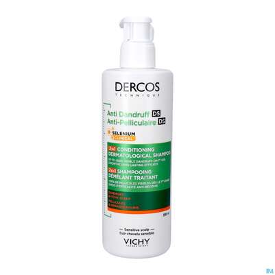 Sie sehen eine Packung Shampoon Vichy/dercos 2in1 Shampoon +conditioner 390ml, Produktbild: 03 Shampoon Vichy/dercos 2in1 Shampoon +conditioner 390ml, A-Nr.: 5847876 - 03
