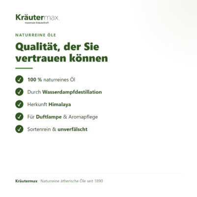 Sie sehen eine Packung Zedernholz Öl 10 ml, Produktbild: 05 Zedernholz Öl 10 ml, A-Nr.: 4732177 - 05