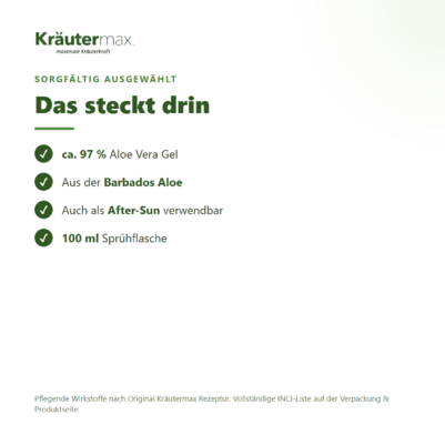 Aloe Vera Spray 100 ml, A-Nr.: 4319589 - 03
