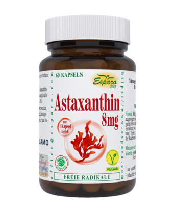 Astaxanthin 8mg BIO Kapseln, A-Nr.: 6156364 - 01