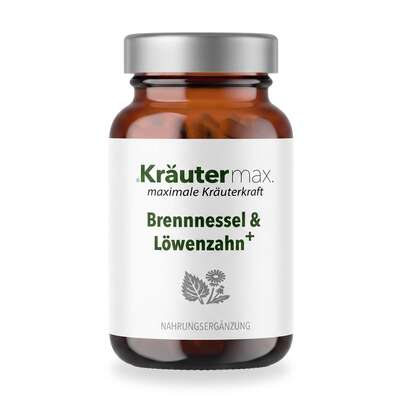 Brennnessel und Löwenzahn+ Kapseln 60 Stück, A-Nr.: 6129887 - 01