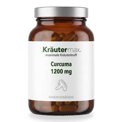 Curcuma 1200 mg Kapseln 180 Stück, A-Nr.: 5879250 - 01