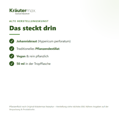 Sie sehen eine Packung Johanniskraut Tropfen 50 ml, Produktbild: 04 Johanniskraut Tropfen 50 ml, A-Nr.: 4317751 - 04