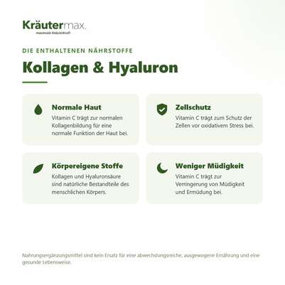 Kollagen Hyaluron Kapseln 60 Stück, A-Nr.: 5746371 - 02