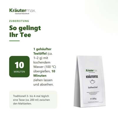 Stoffwechsel Tee 100 g, A-Nr.: 6017680 - 04