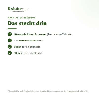 Löwenzahn Tropfen 50 ml, A-Nr.: 5673169 - 03