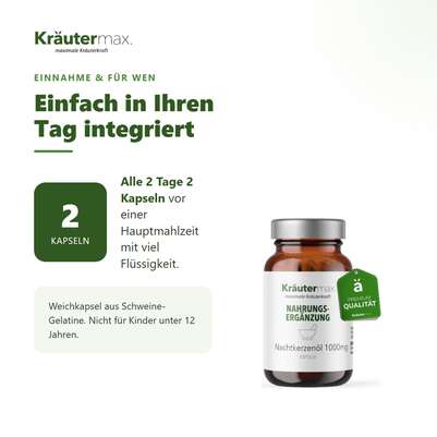 Nachtkerzenöl Kapseln 90 Stück, A-Nr.: 5746448 - 04
