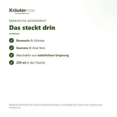 Rosmarin Shampoo 250 ml, A-Nr.: 4849442 - 03