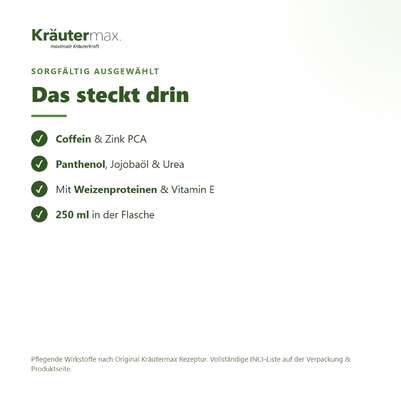 Haarshampoo Coffein+ 250 ml, A-Nr.: 5921590 - 03