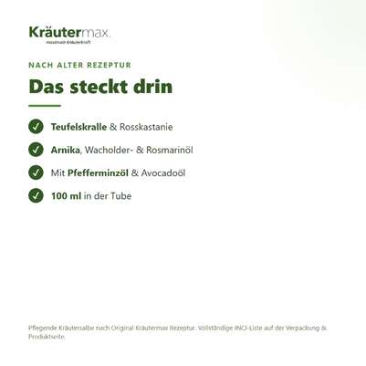 Teufelskralle Salbe 100 ml, A-Nr.: 5138915 - 03