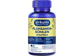 Zirkulin Flohsamen Kapseln 80St, A-Nr.: 6142238 - 01