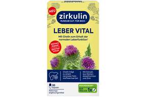 Zirkulin Leber Vital hochdosiert KAP 30ST, A-Nr.: 6142250 - 01