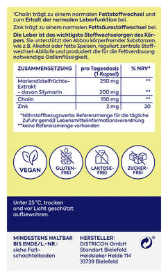 Zirkulin Leber Vital hochdosiert KAP 30ST, A-Nr.: 6142250 - 04