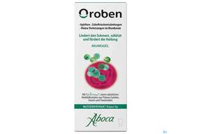 Aboca Mundgel Aphthen +zahnfleisch- Entzuendung Ab 3jahren 15ml, A-Nr.: 6027112 - 01
