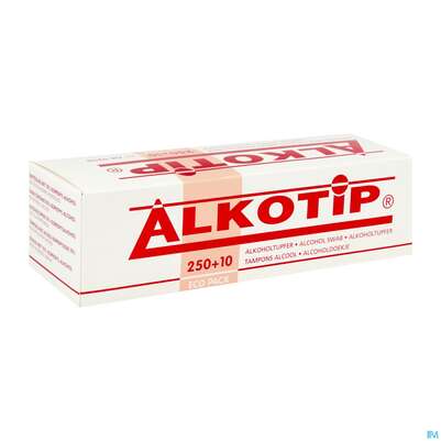 Alkoholtupfer Alkotip 70% 250st, A-Nr.: 2662053 - 02