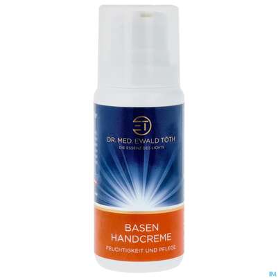 Sie sehen eine Packung Basen Handcreme Dr.ewald Toeth 100ml, Produktbild: 01 Basen Handcreme Dr.ewald Toeth 100ml, A-Nr.: 4020844 - 01