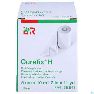 Curafix H Fixierpflaster 10mx 5cm 1st, A-Nr.: 1243472 - 01