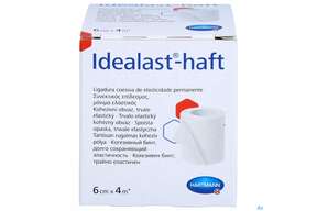 Elastische Binden Idealast/haft Kohaesiv Weiss 4mx 6cm 1st, A-Nr.: 1457500 - 01