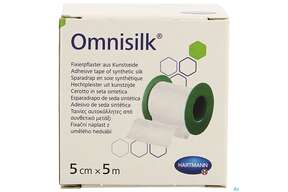 Fixierpflaster Omnisilk 5mx 5cm 1st, A-Nr.: 1566123 - 01