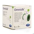 Sie sehen eine Packung Fixierpflaster Omnisilk 5mx 5cm 1st, Produktbild: 02 Fixierpflaster Omnisilk 5mx 5cm 1st, A-Nr.: 1566123 - 02