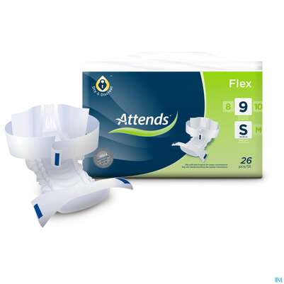 Inkontinenz Attends Slip Flex S 9 104st, A-Nr.: 5163936 - 01