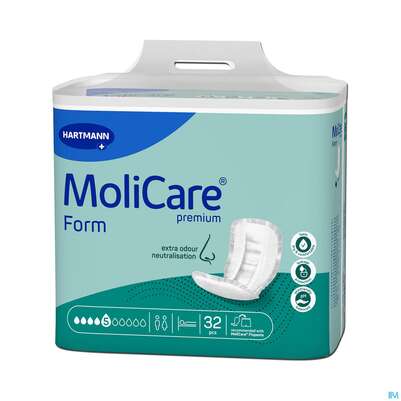 Inkontinenz Molicare Premium Form 5 Tropfen 32st, A-Nr.: 5602324 - 02