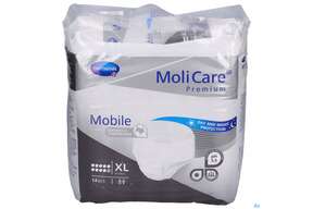 Inkontinenz Molicare Premium/mobile/10tropfen Xl 130-170cm 14st, A-Nr.: 4843770 - 01