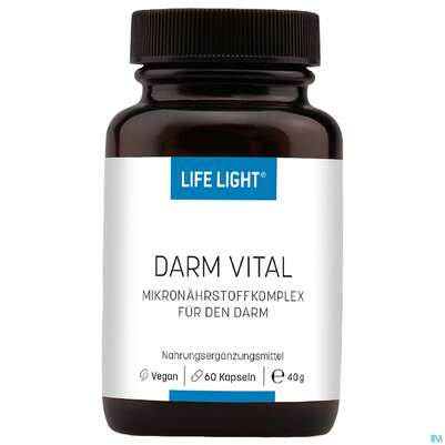 Sie sehen eine Packung Life Light Kapseln Darm Vital 60st, Produktbild: 02 Life Light Kapseln Darm Vital 60st, A-Nr.: 3157512 - 02