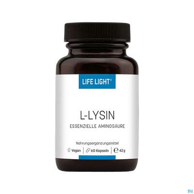 L-lysin Kapseln 500mg Life Light 60st, A-Nr.: 3134735 - 01