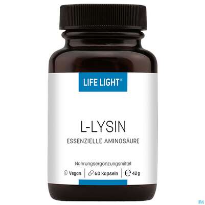 L-lysin Kapseln 500mg Life Light 60st, A-Nr.: 3134735 - 02