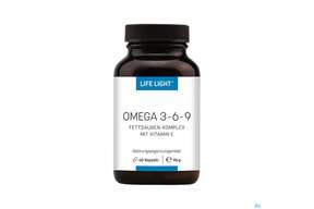 Omega -3-6-9 Kapseln Life Light 60st, A-Nr.: 3130022 - 01