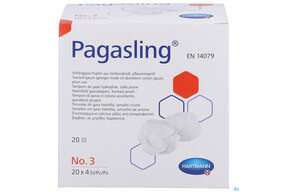 Pagasling Schlinggaze Tupfer Steril Gr 3 80st, A-Nr.: 4397224 - 01