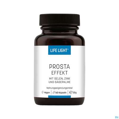 Sie sehen eine Packung Prosta Effekt Life Light Kapseln 60st, Produktbild: 01 Prosta Effekt Life Light Kapseln 60st, A-Nr.: 3263349 - 01