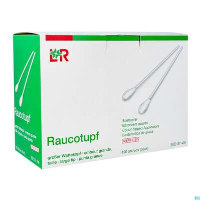 Raucotupf Stiel Gr St 30x5 150st, A-Nr.: 4864097 - 02