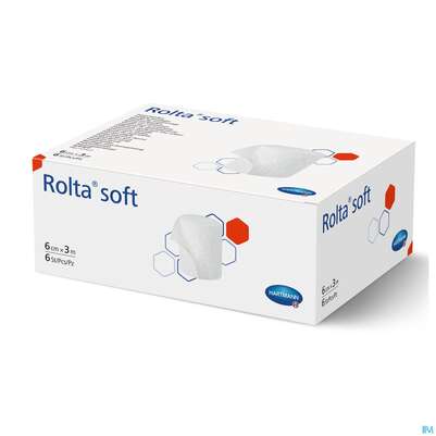 Rolta/soft Synthetik-wattebinden Unsteril 3mx 6cm 50st, A-Nr.: 2368980 - 02