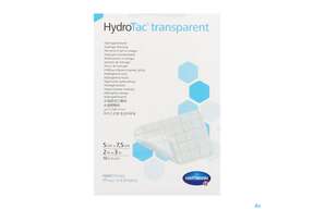 Schaumverband Hydrotac Transparent 5x7,5cm 10st, A-Nr.: 5310521 - 01