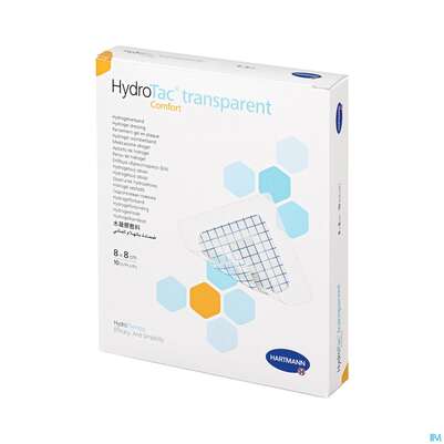 Schaumverband Hydrotac Transparent/comfort 6,5x10cm 10st, A-Nr.: 5310567 - 03