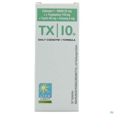Tx 10 Lutschpastillen Entspannt Die Nerven 22mg Nadh +tryptophan 30st, A-Nr.: 3828998 - 02