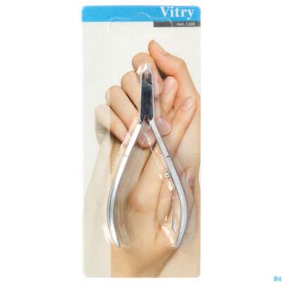 Sie sehen eine Packung Vitry Nagelhautzange 10cm 1pc, Produktbild: 02 Vitry Nagelhautzange 10cm 1pc, A-Nr.: 4627753 - 02