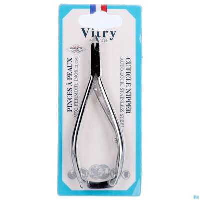 Sie sehen eine Packung Vitry Nagelhautzange 12cm + Schliessung 1pc, Produktbild: 02 Vitry Nagelhautzange 12cm + Schliessung 1pc, A-Nr.: 4627776 - 02