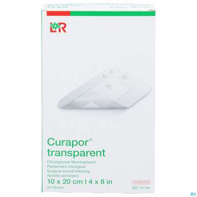 Wundverband Curapor Steril Transparent 10x 20cm 25st, A-Nr.: 2850257 - 01