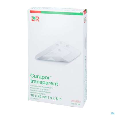Wundverband Curapor Steril Transparent 10x 20cm 25st, A-Nr.: 2850257 - 02