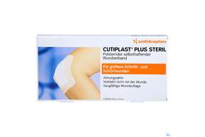 Wundverband Cutiplast/vliesstoffverb. Steril/15x7,8cm Wundauf 11x4cm 66801 5st, A-Nr.: 5672230 - 01