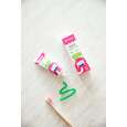 Nordics Zahnpasta Kids Bubble Gum + Öko Zahnbürste Kids Bambus Gelb, A-Nr.: 5666896 - 03