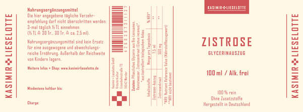 Kasimir und Lieselotte Zitronenmelissen Liquid alkoholfrei, A-Nr.: 5176933 - 03